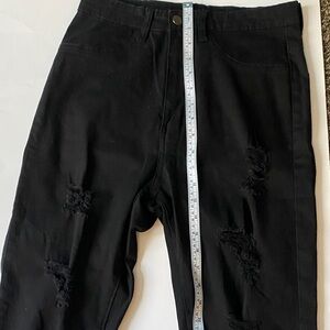 Fashion Nova Classic Black Jeans